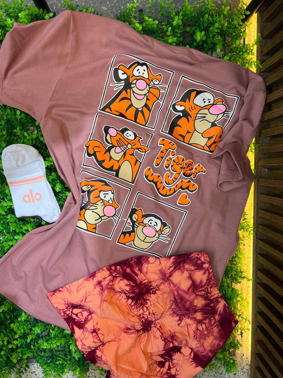 CONJUNTO 3 PIEZAS TIGER SALMON