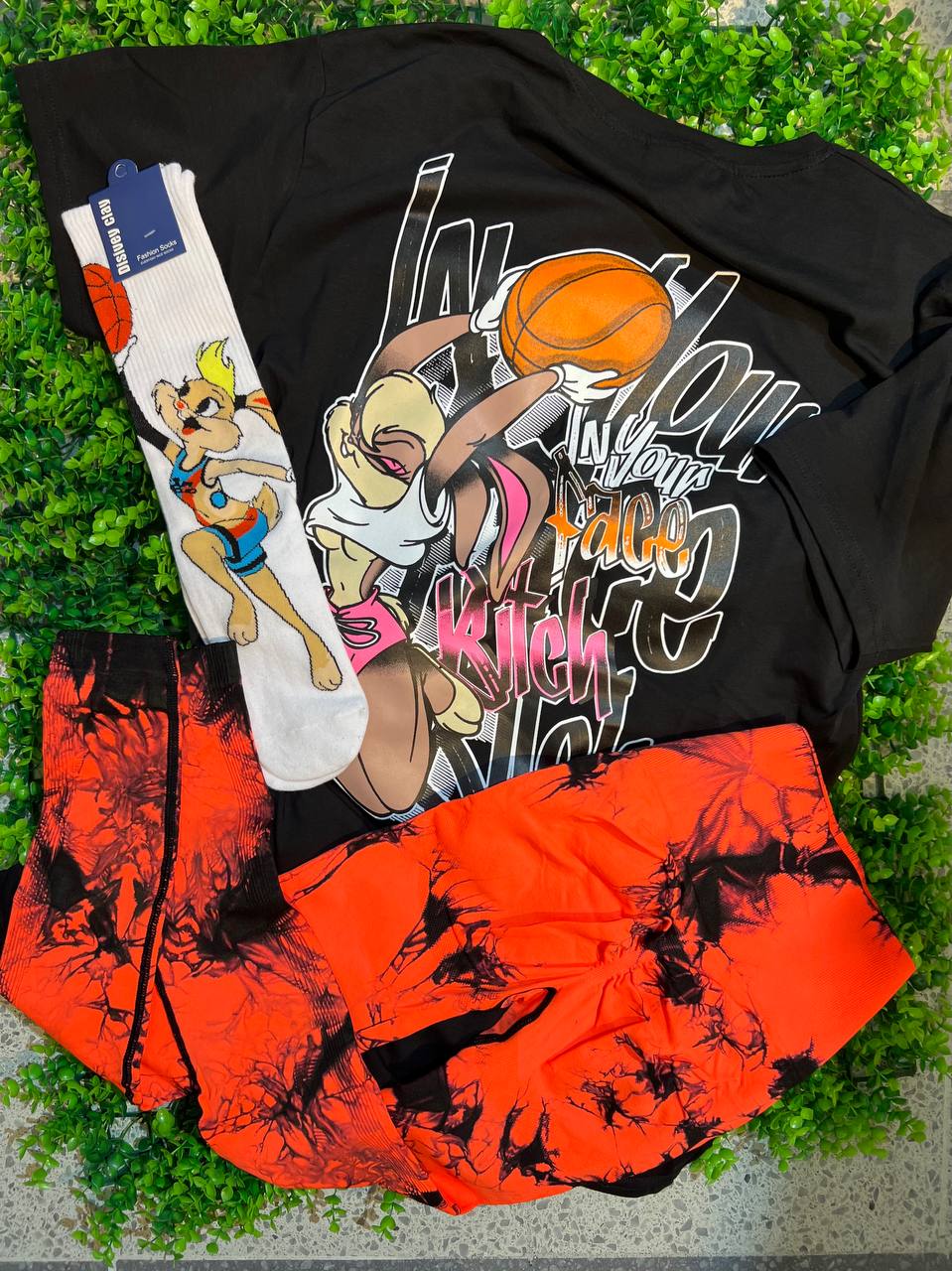 CONJUNTO 3 PIEZAS LEGGINGS LOONEY TUNES