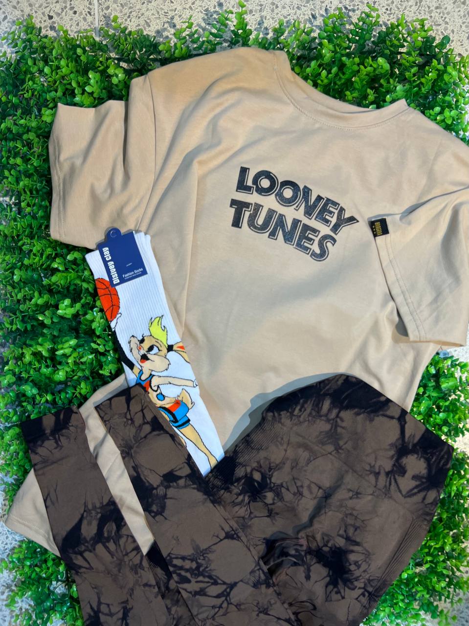 CONJUNTO 3 PIEZAS LEGGINGS LOONEY TUNES