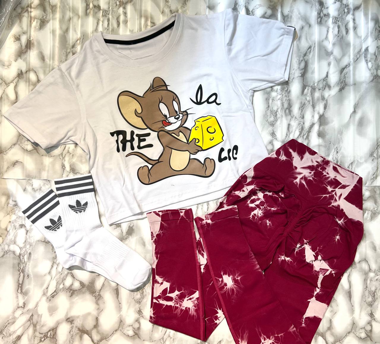 CONJUNTO 3 PIEZAS LEGGINGS JERRY