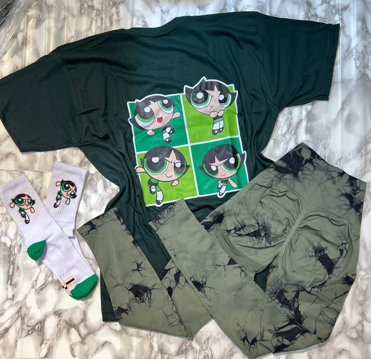 CONJUNTO 3 PIEZAS LEGGINGS BELLOTA