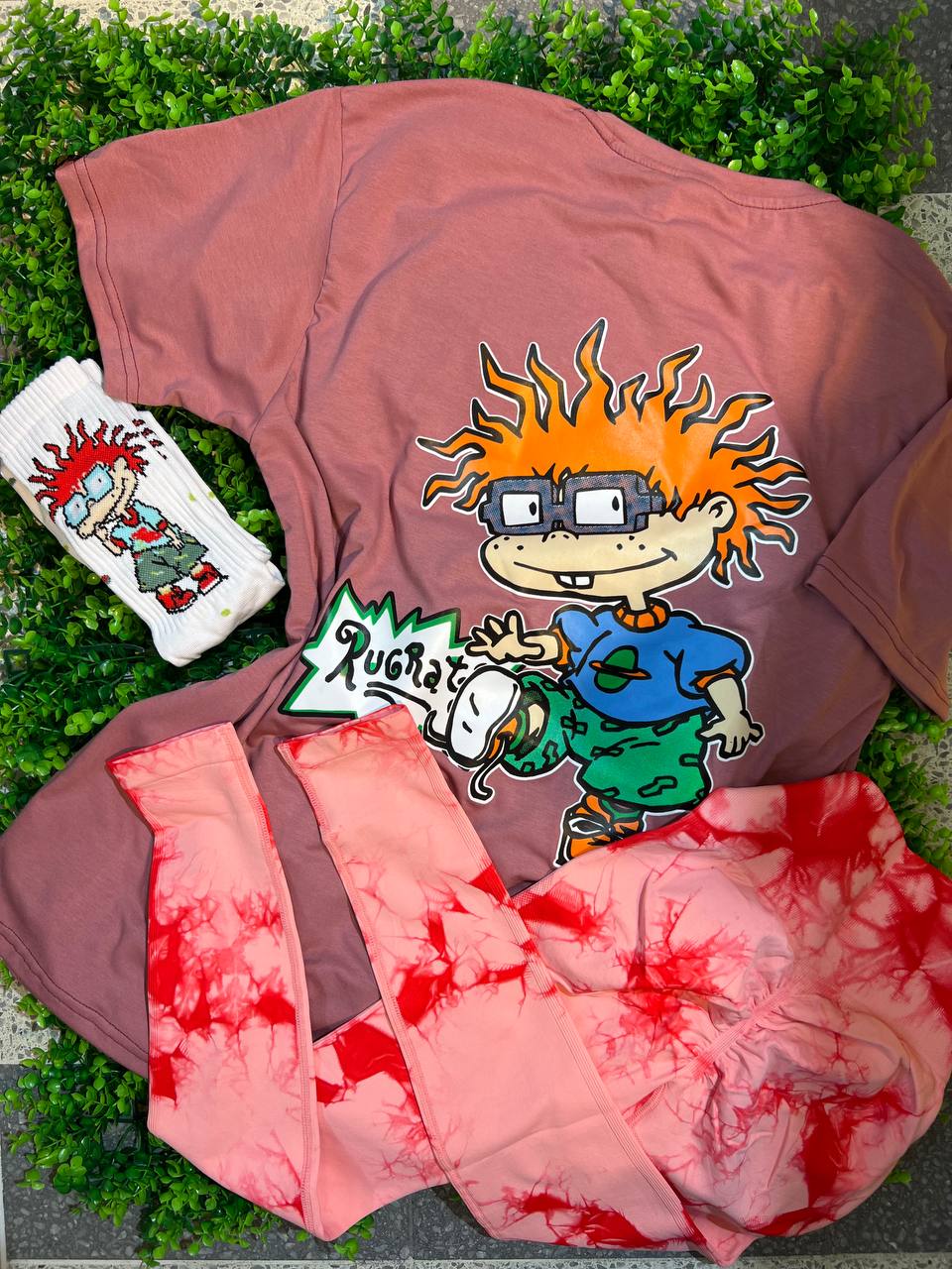 CONJUNTO 3 PIEZAS LEGGINGS RUGRATS