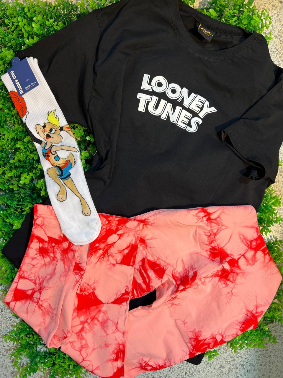 CONJUNTO 3 PIEZAS LEGGINGS LOONEY TUNES