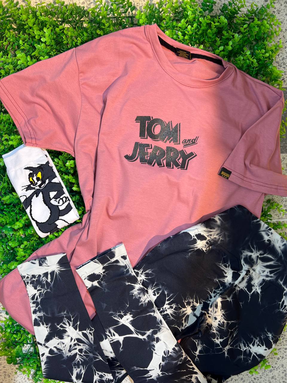 CONJUNTO 3 PIEZAS LEGGINGS TOM Y JERRY