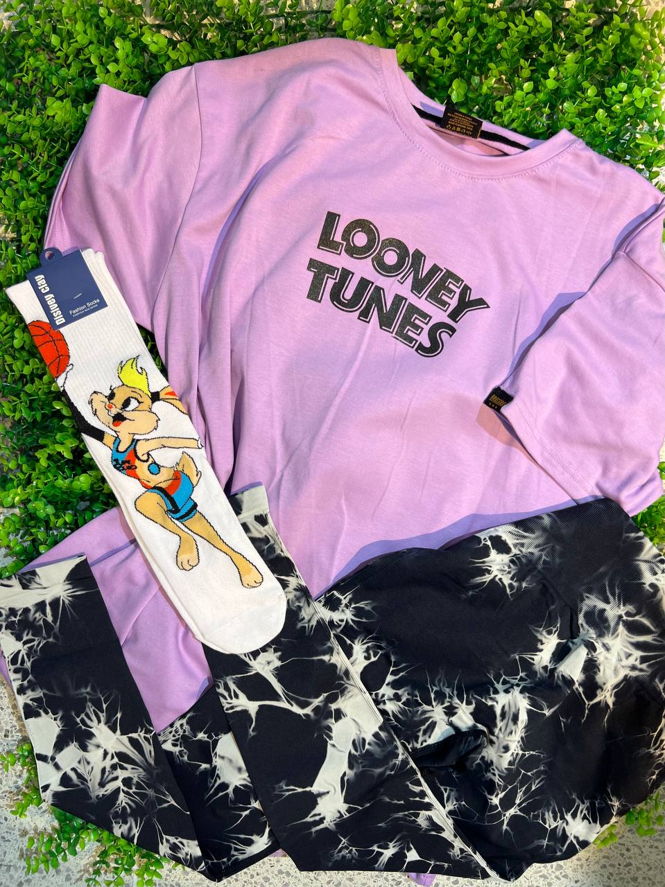 CONJUNTO 3 PIEZAS LEGGINGS LOONEY TUNES