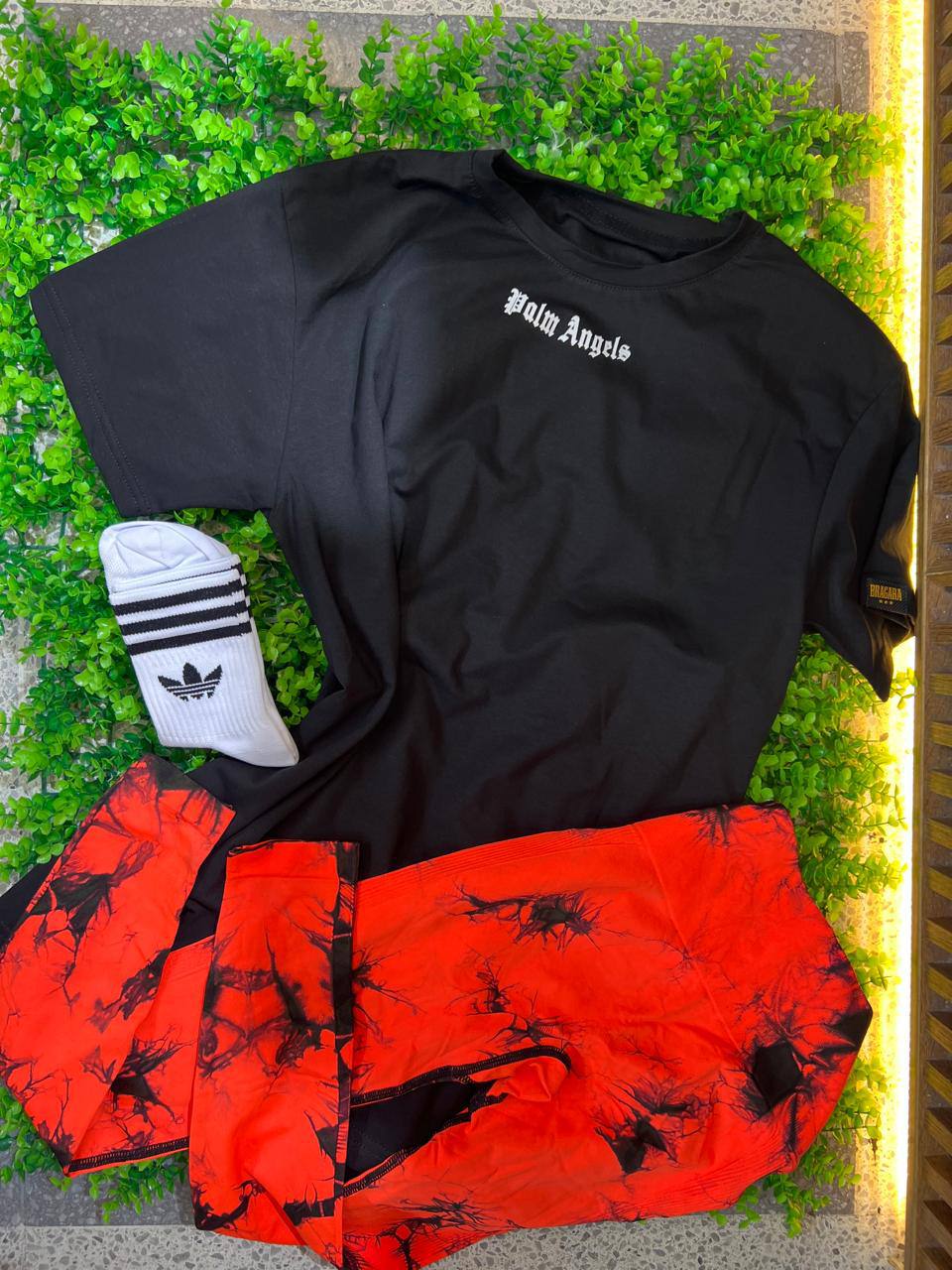 CONJUNTO 3 PIEZAS LEGGINGS PALM ANGELS