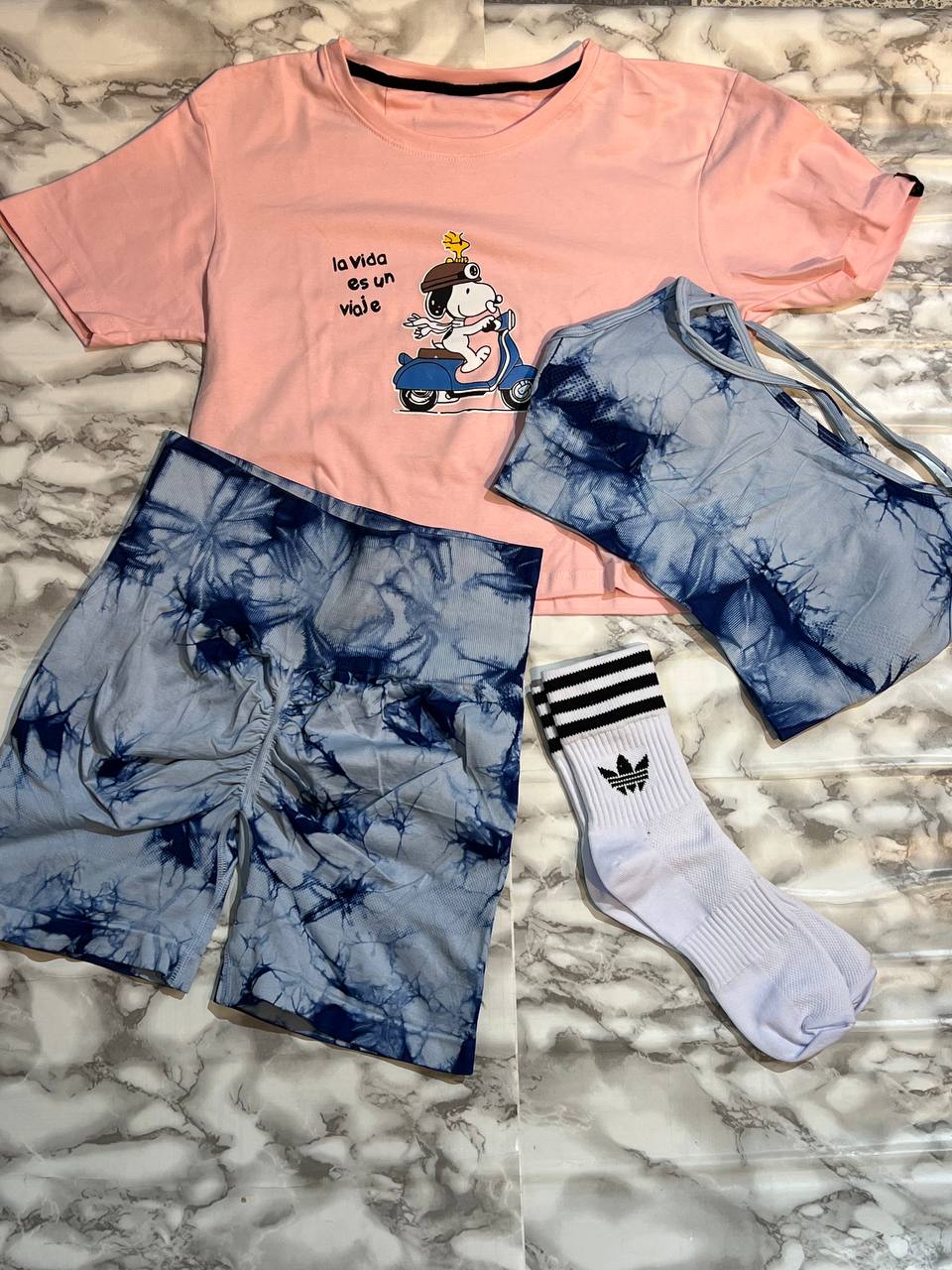 CONJUNTO 4 PIEZAS SHORT