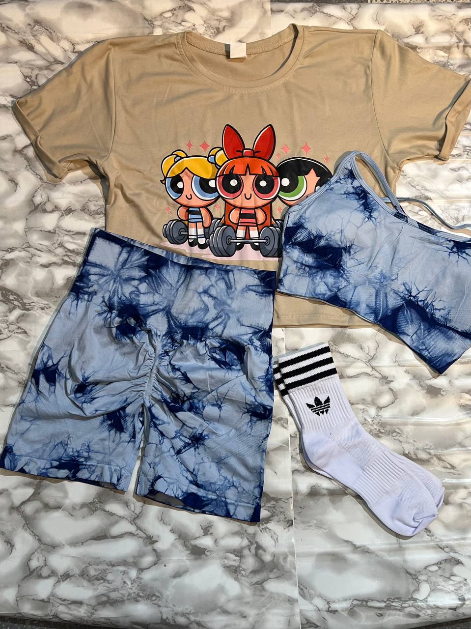 CONJUNTO 4 PIEZAS SHORT SP