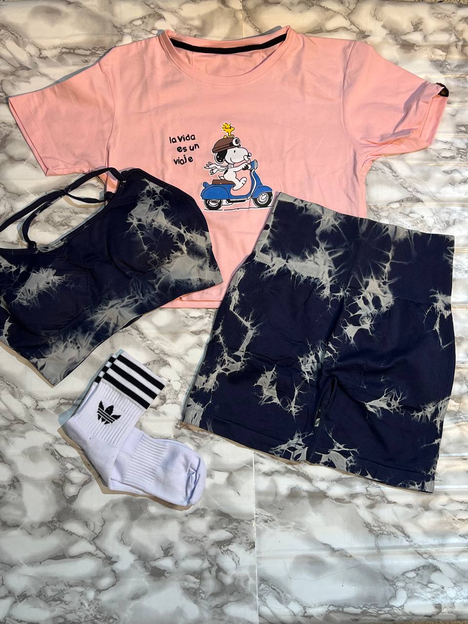 CONJUNTO4 PIEZAS SHORT
