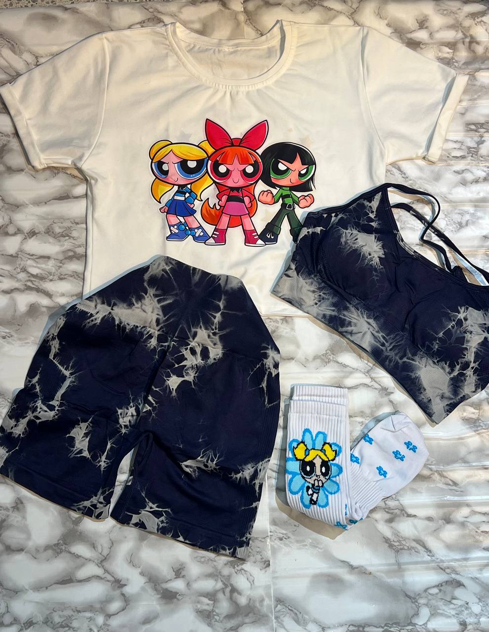 CONJUNTO 4 PIEZAS SHORT SP