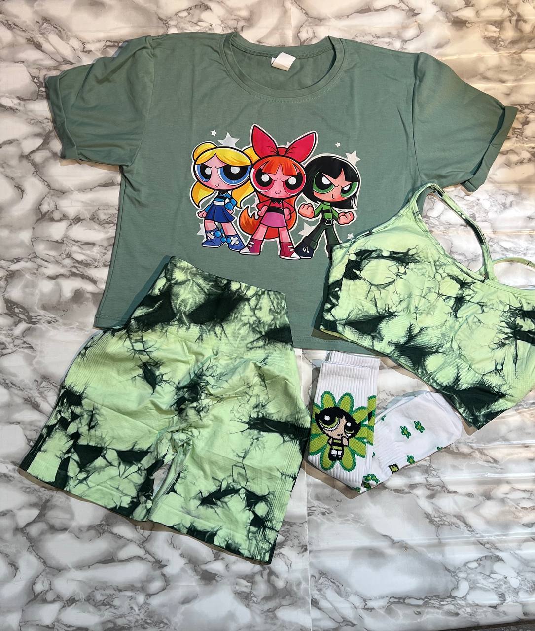 CONJUNTO 4 PIEZAS SHORT SP
