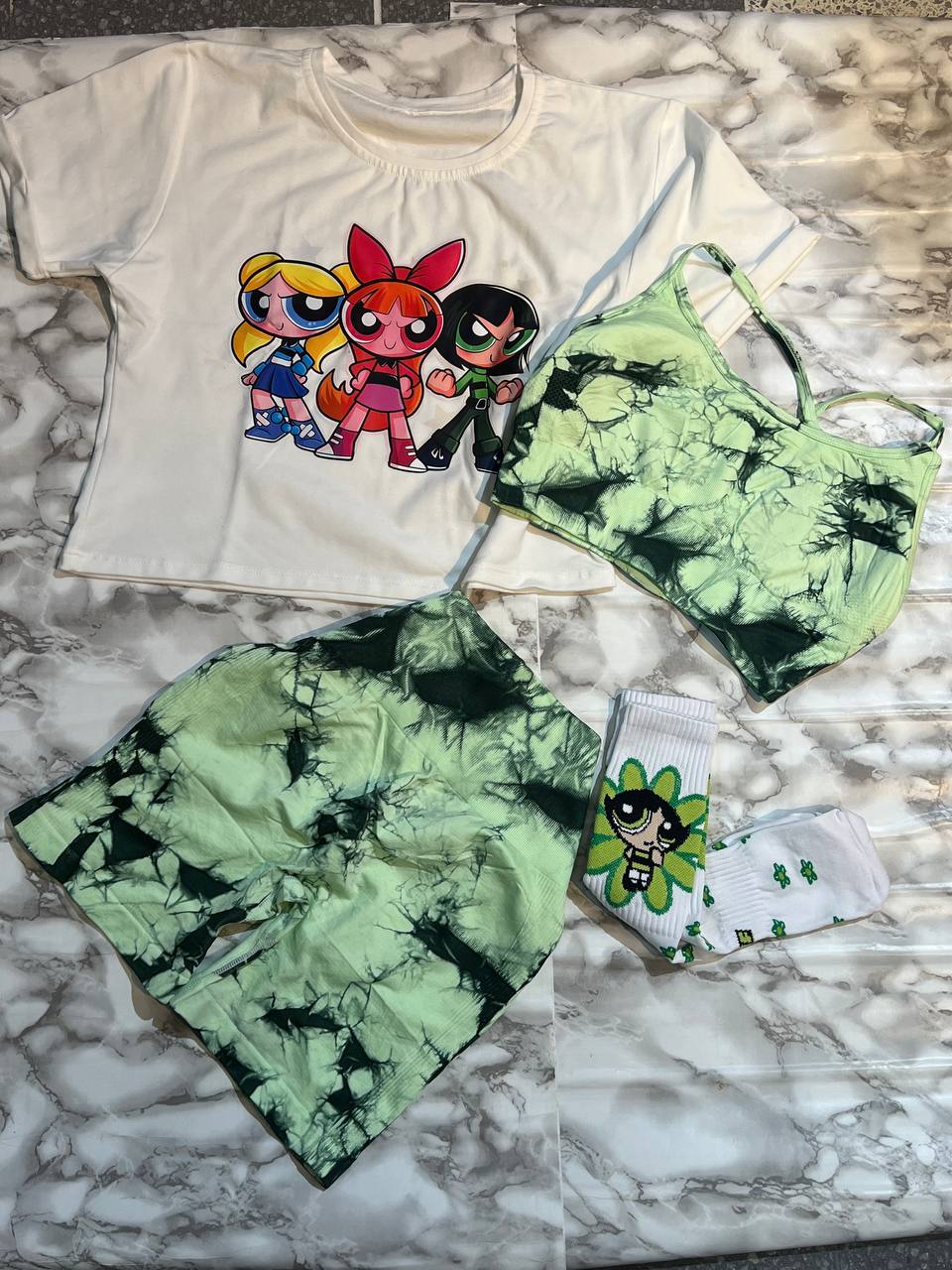 CONJUNTO 4 PIEZAS SHORT SP