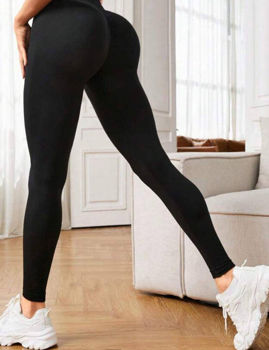 LEGGINGS TIE DYE UNICOLOR NEGRO