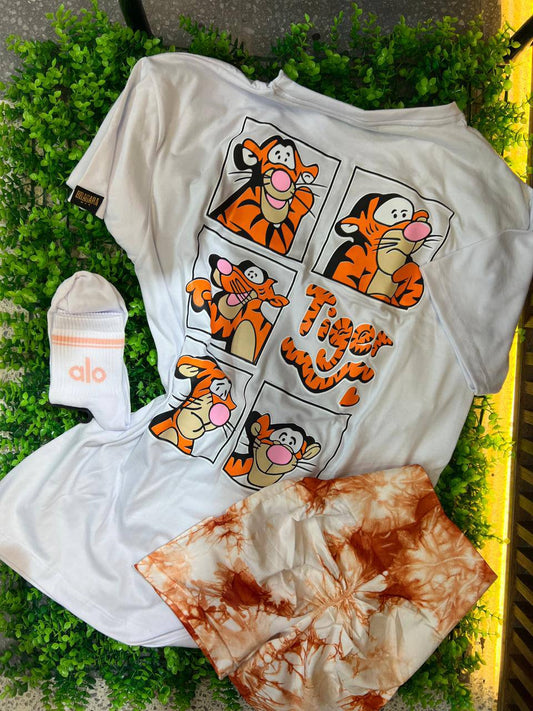 CONJUNTO 3 PIEZAS TIGER BLANCO