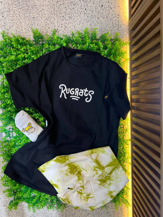 CONJUNTO 3 PIEZAS RUGRATS NEGRA