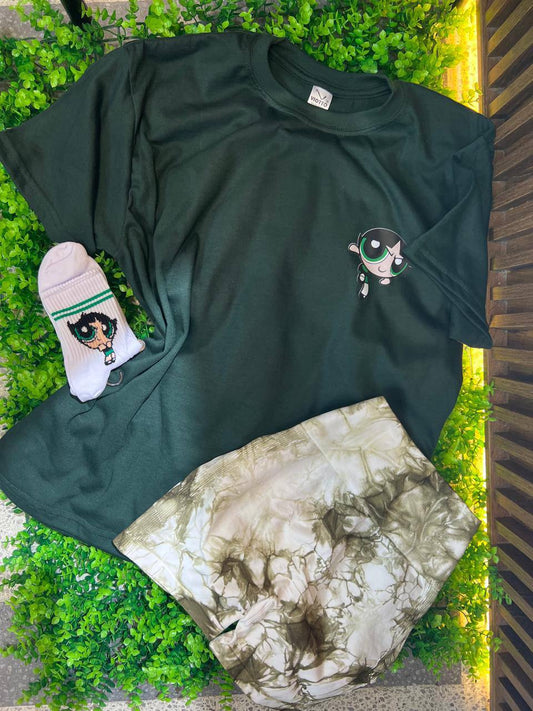CONJUNTO 3 PIEZAS BELLOTA VERDE