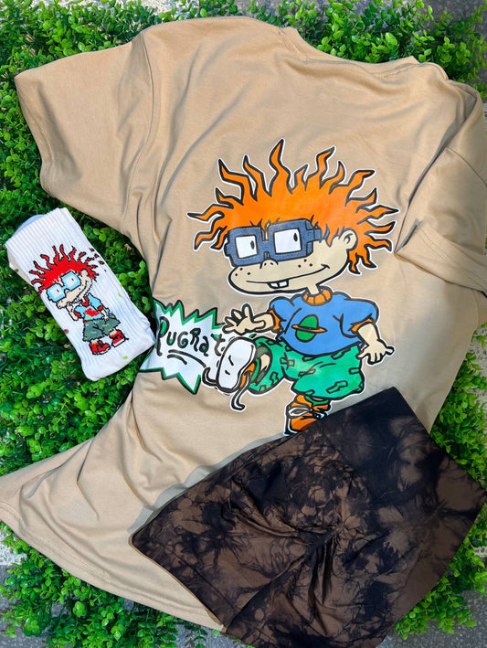 CONJUNTO 3 PIEZAS RUGRATS BEIGE