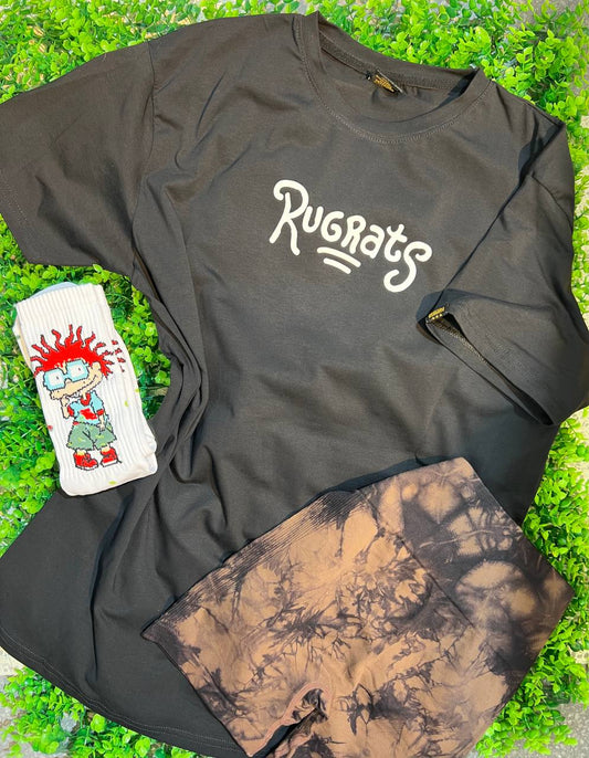 CONJUNTO 3 PIEZAS RUGRATS NEGRO
