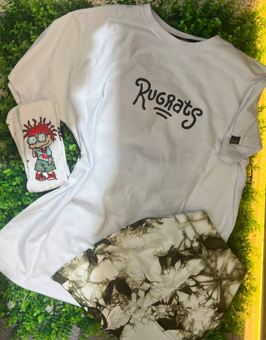 CONJUNTO 3 PIEZAS RUGRATS BLANCO