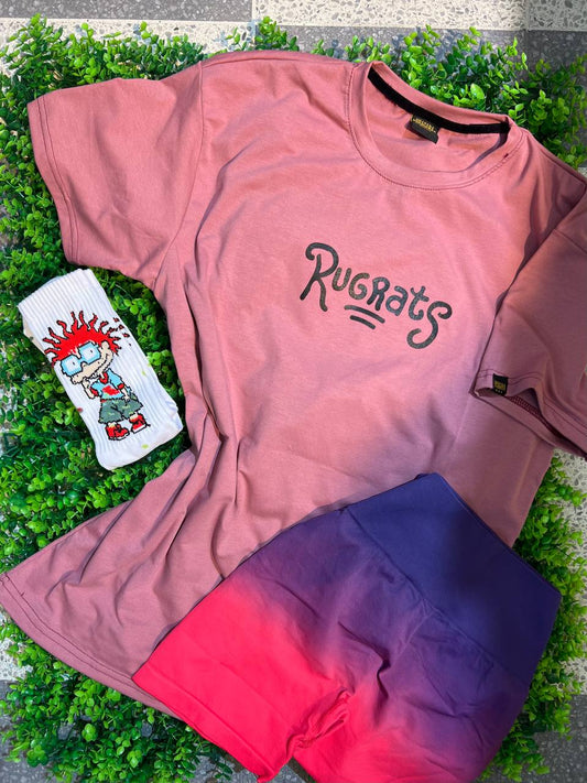 CONJUNTO 3 PIEZAS RUGRATS SALMON
