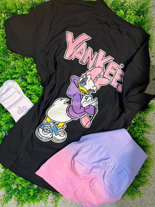CONJUNTO 3 PIEZAS YANKEES NEGRO