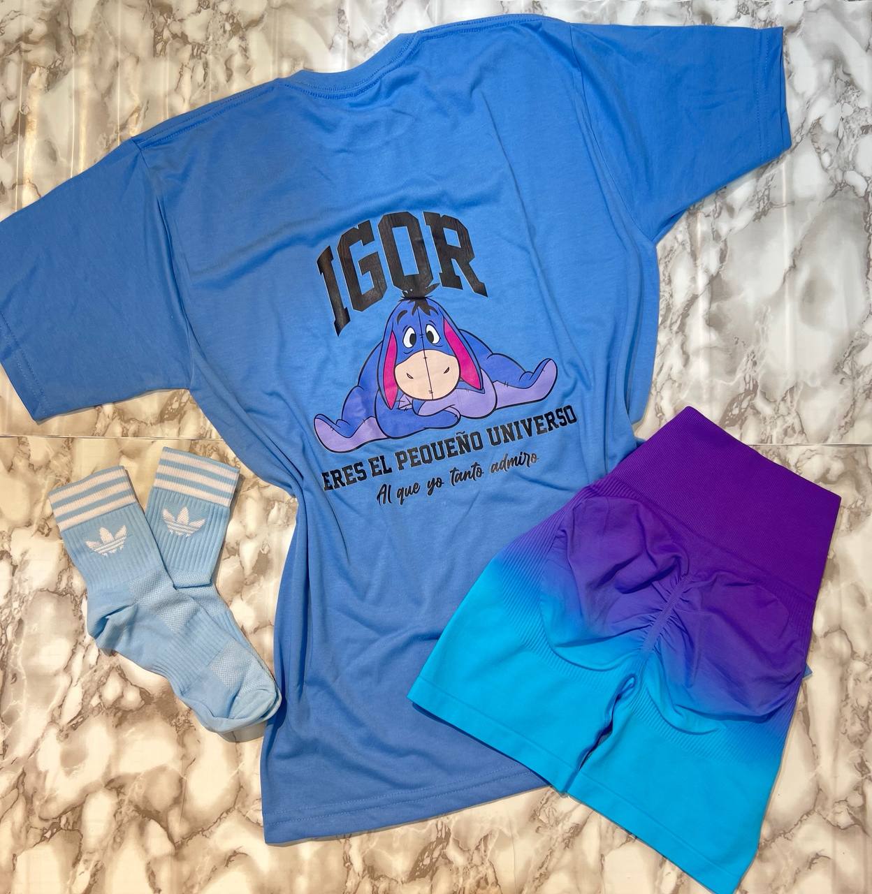 CONJUNTO 3 PIEZAS IGOR AZUL