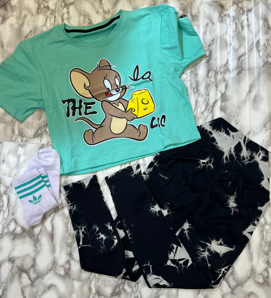 CONJUNTO 3 PIEZAS LEGGINGS JERRY