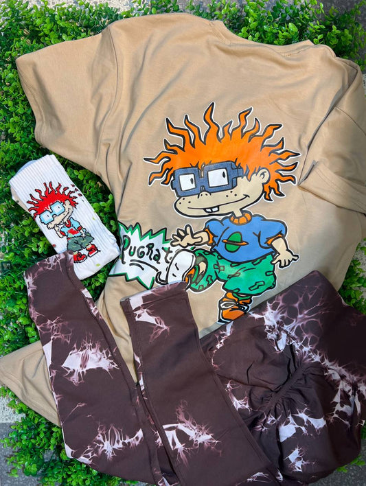CONJUNTO 3 PIEZAS LEGGINGS RUGRATS