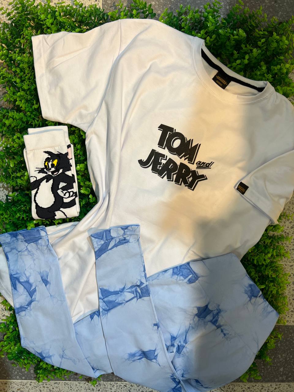 CONJUNTO 3 PIEZAS LEGGINGS TOM Y JERRY