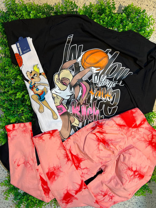 CONJUNTO 3 PIEZAS LEGGINGS LOONEY TUNES