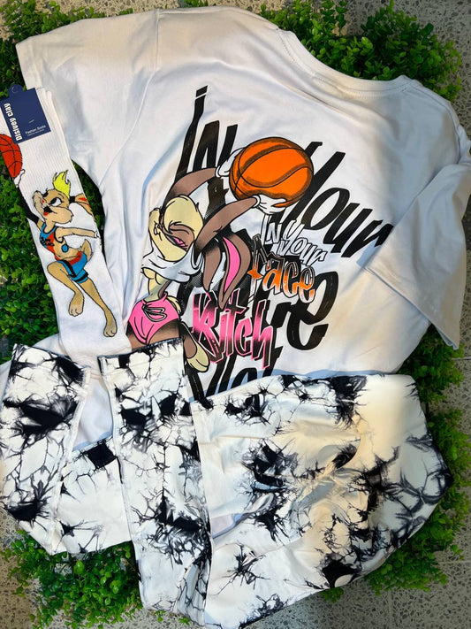CONJUNTO 3 PIEZAS LEGGINGS LOONEY TUNES
