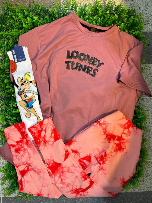 CONJUNTO 3 PIEZAS LEGGINGS LOONEY TUNES