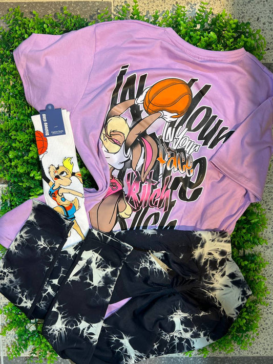 CONJUNTO 3 PIEZAS LEGGINGS LOONEY TUNES