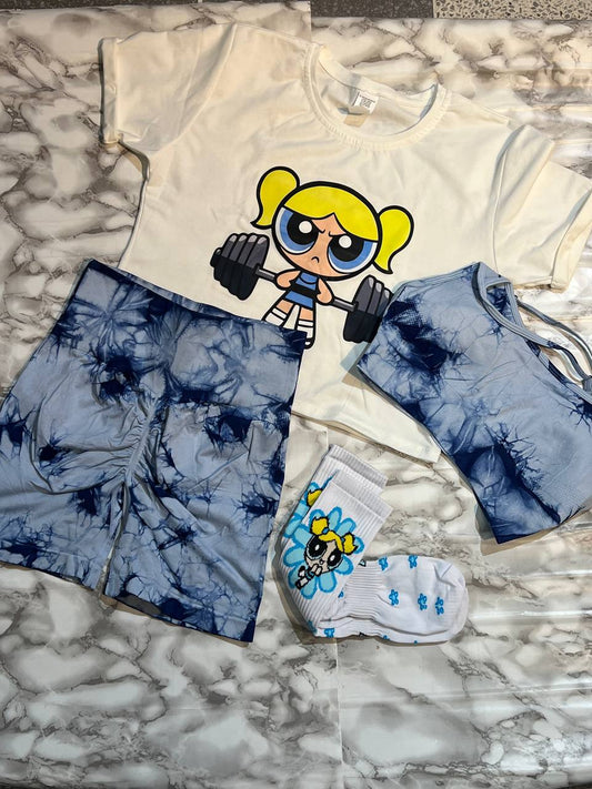 CONJUNTO 4 PIEZAS BURBUJA