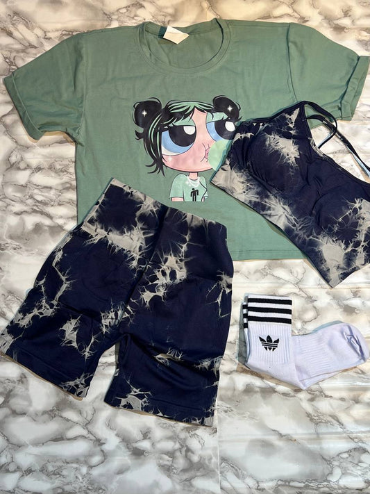 CONJUNTO 4 PIEZAS SHORT BELLOTA