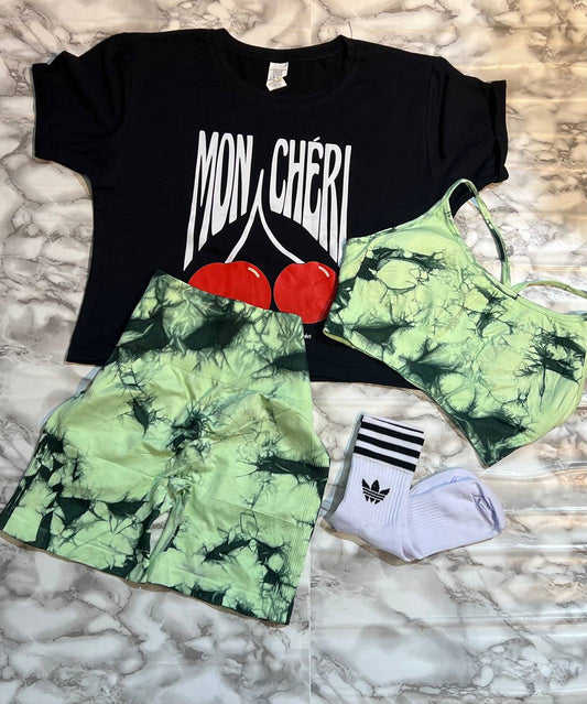 CONJUNTO 4 PIEZAS SHORT MON CHERI